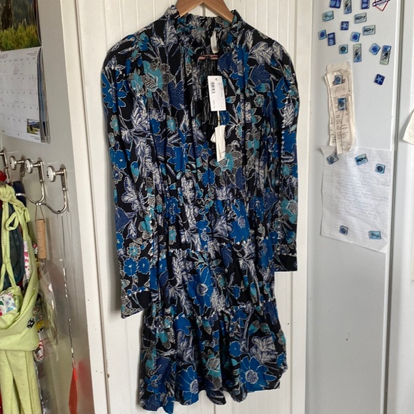 Handmade Ulla Johnson Liv Lapis Flora Size Handmade Dress